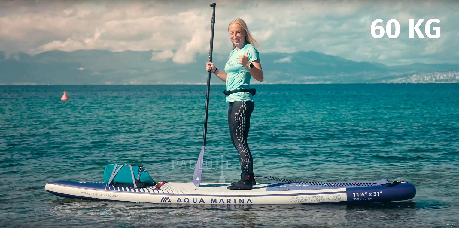 Recenze paddleboardů AQUA MARINA CORAL 2023/24