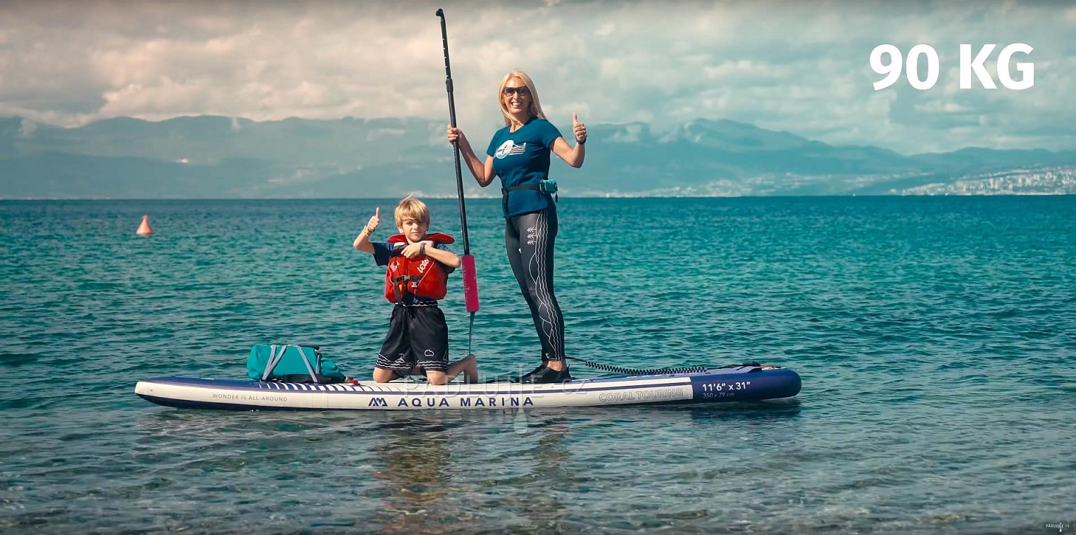 Recenze paddleboardů AQUA MARINA CORAL 2023/24