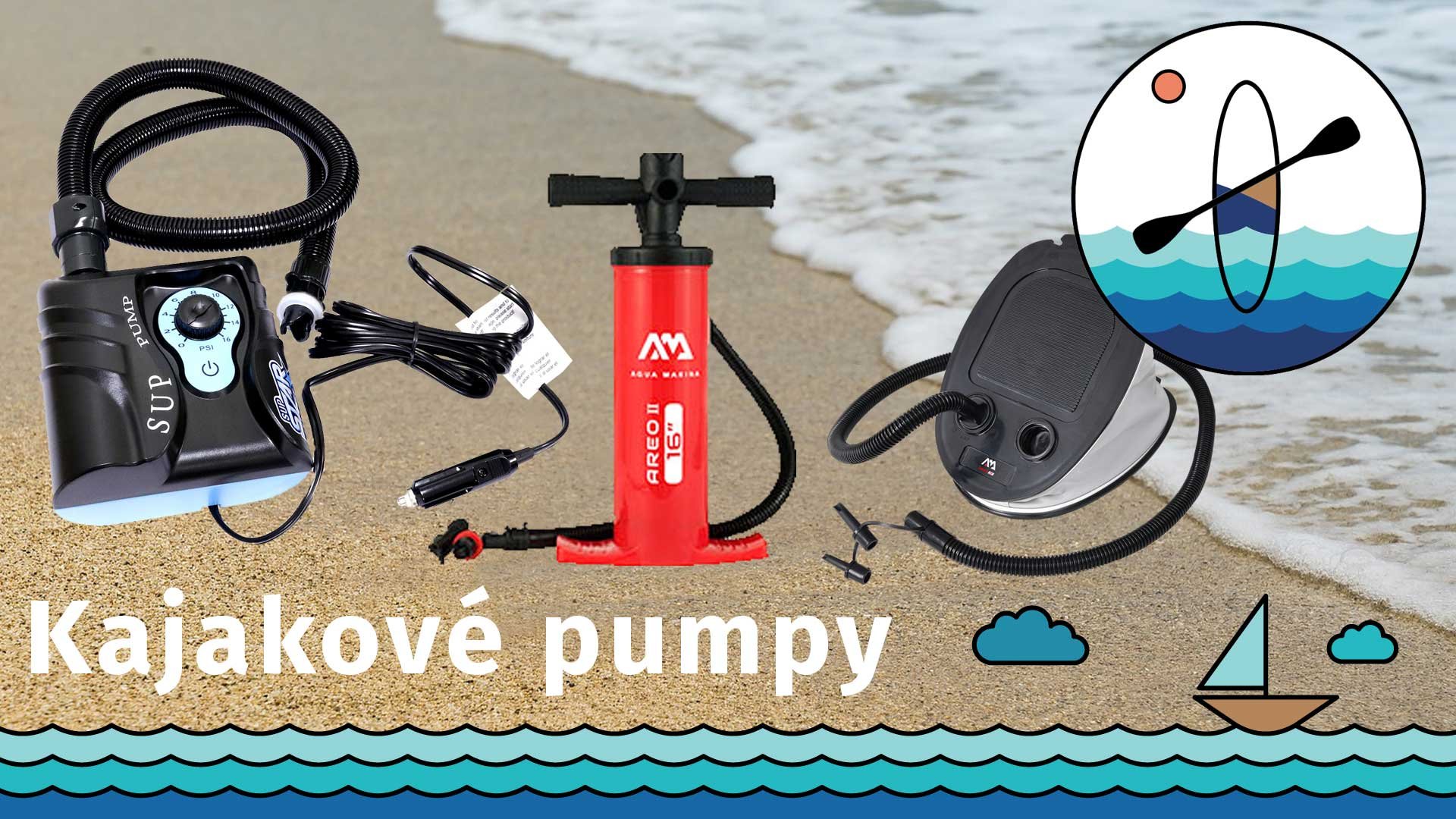 Pumpy pro nafukovací kajak