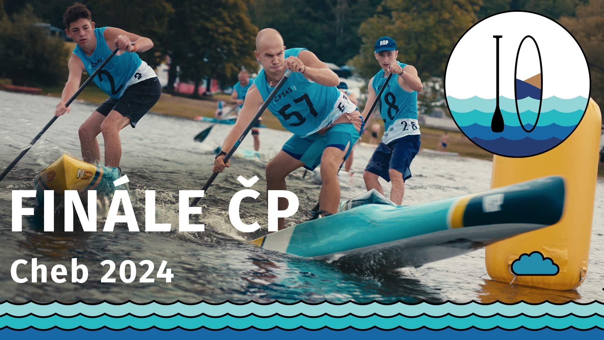 Finál Českého poháru v paddleboardingu Cheb 2024