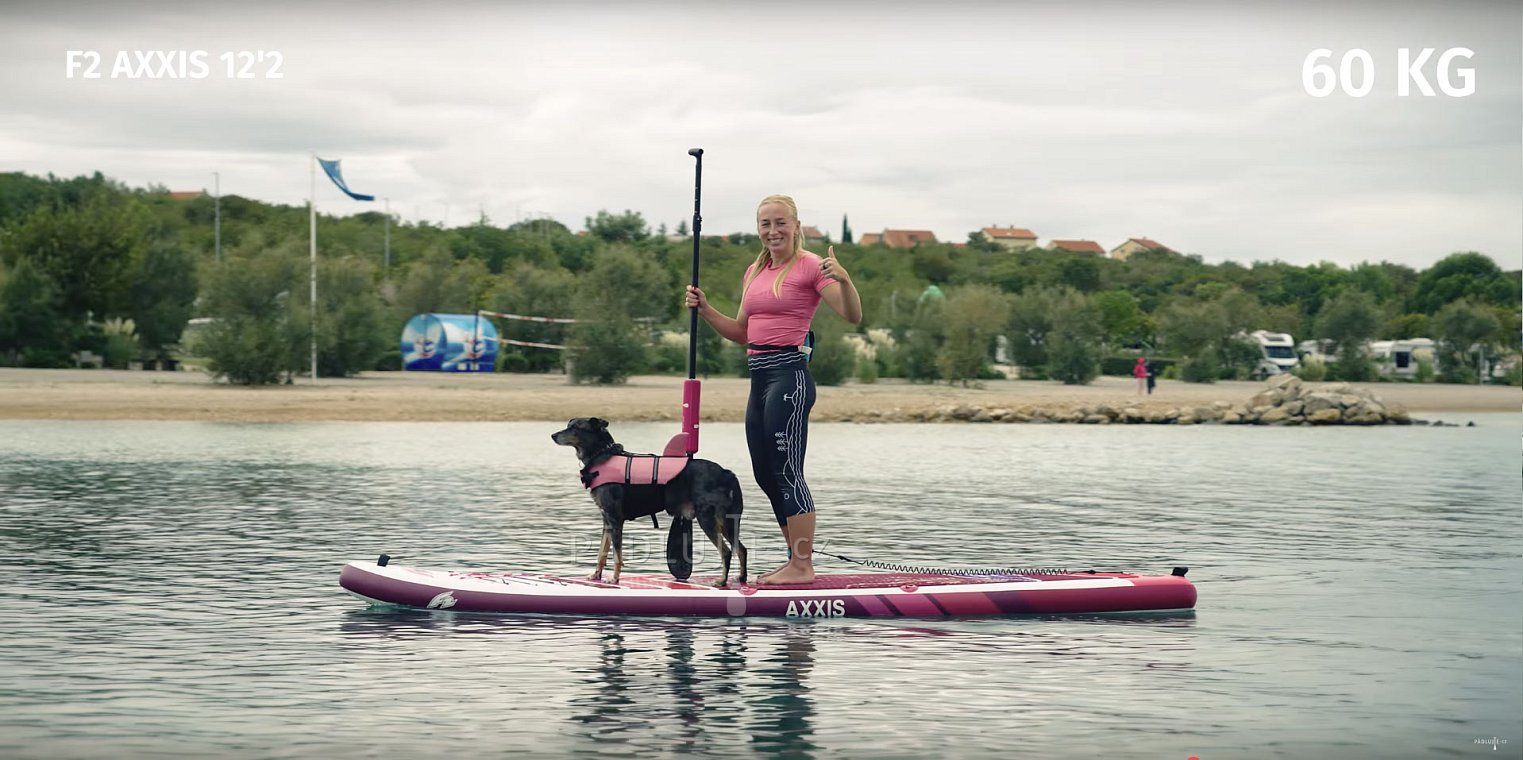 SLEVY na Paddleboardy F2, AXXIS