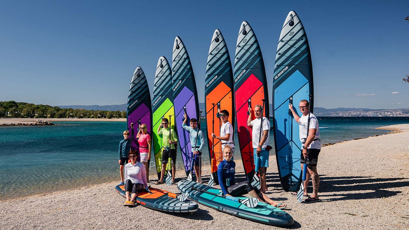Nafukovací paddleboardy - GLADIATOR - modely 2026