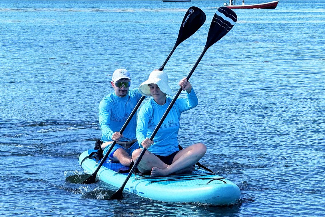 Paddleboard PADDLENAUT MULTI 12'4 - pro milovníky jízdy ve dvou, multi person, d