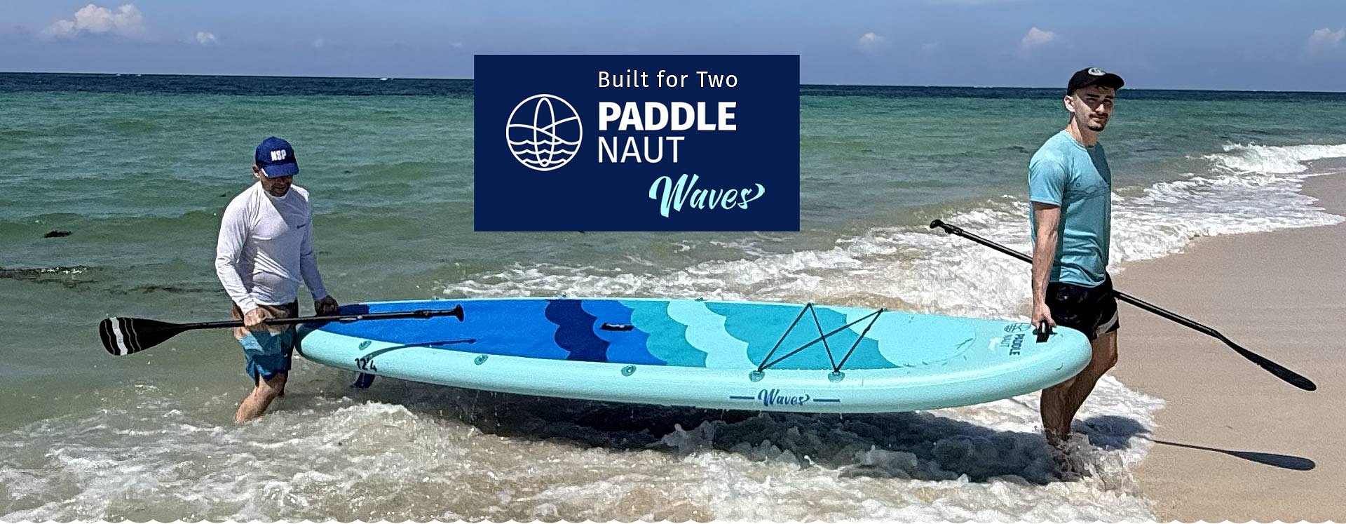 Paddleboard PADDLENAUT MULTI 12'4 - pro milovníky jízdy ve dvou, multi person, d