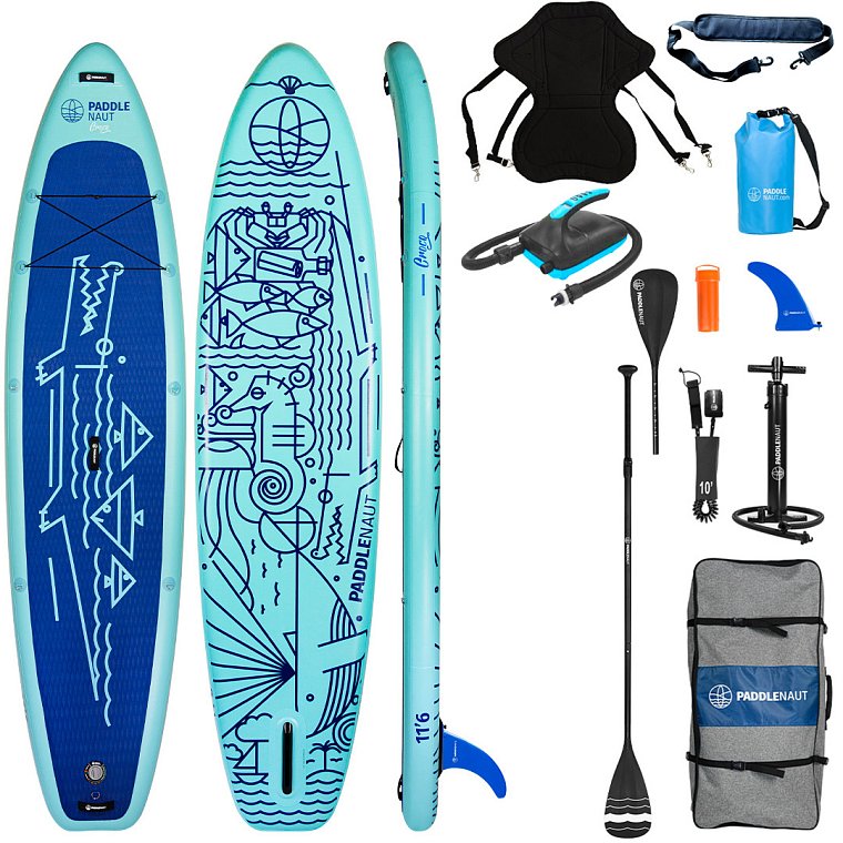 Paddleboardy PADDLENAUT PADDLENAUT CROCO 11'6. To nejlepší v jedné krabici.