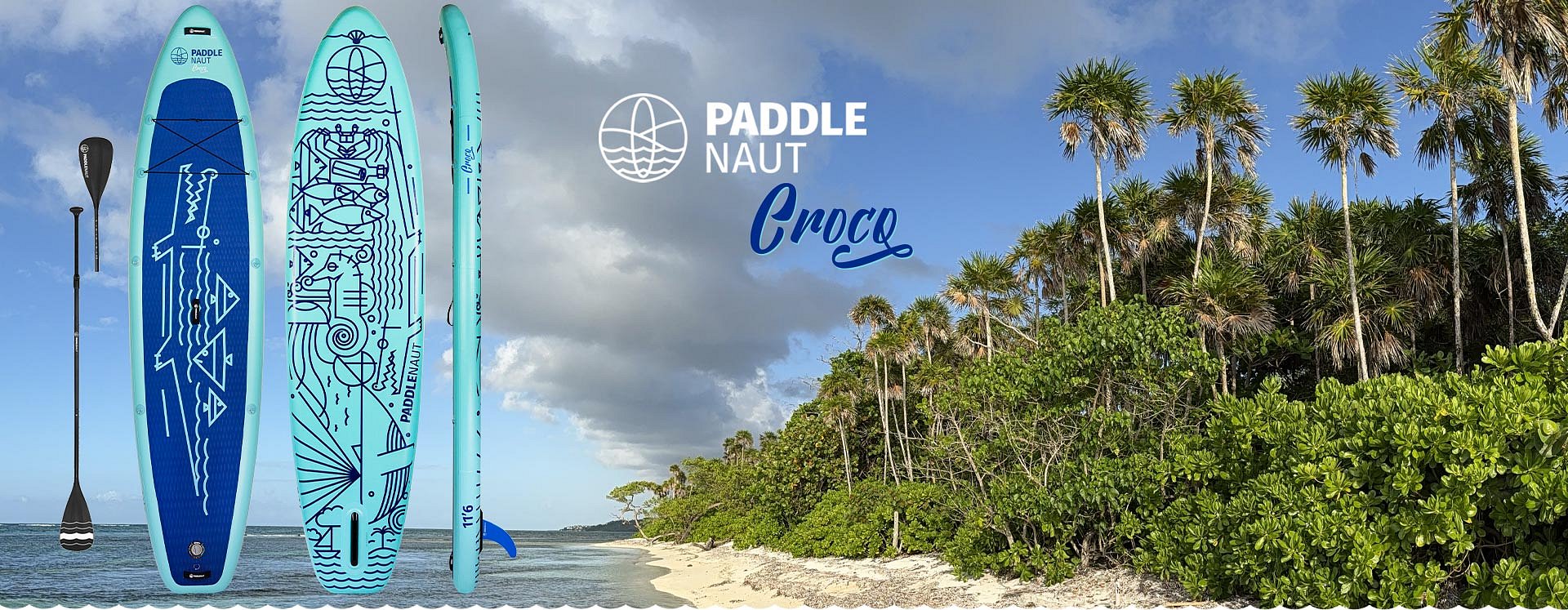 Představujeme limitovanou edice paddleboardů PADDLENAUT CROCO