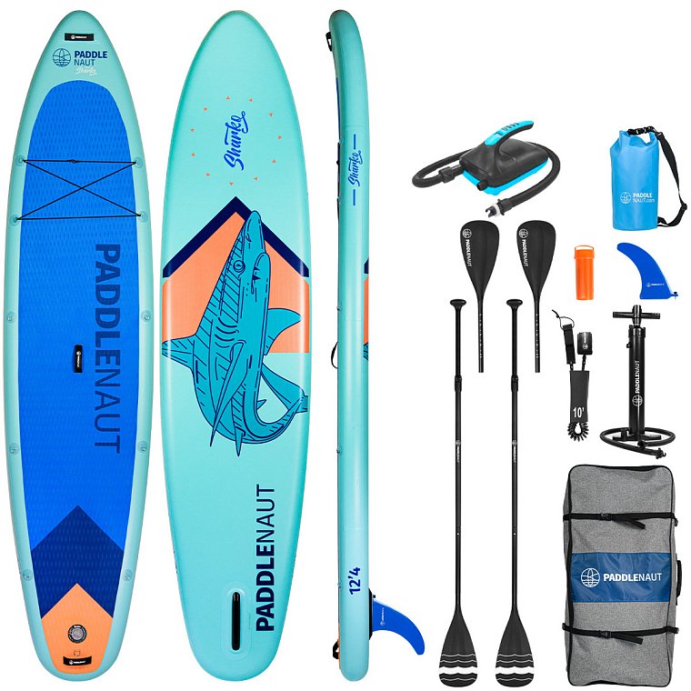Paddleboardy PADDLENAUT SHARKO MULTI 12'4. To nejlepší v jedné krabici.