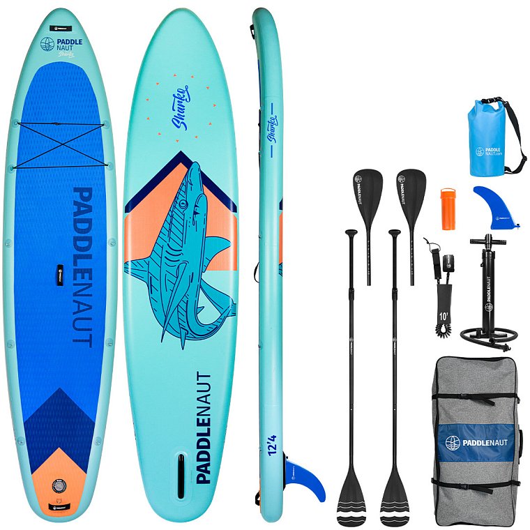 Paddleboardy PADDLENAUT SHARKO MULTI 12'4. To nejlepší v jedné krabici.