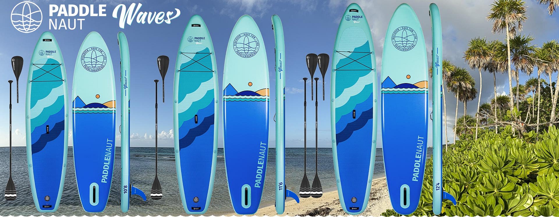 Paddleboardy PADDLENAUT WAVES a žádná vlna vás již nepřekvapí