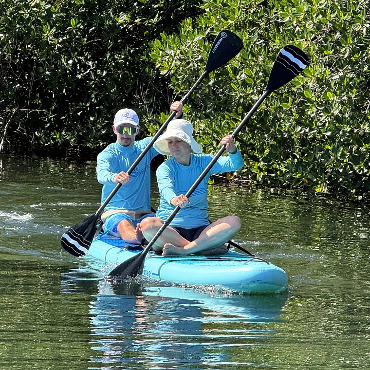Paddleboard PADDLENAUT MULTI 12'4 - pro milovníky jízdy ve dvou, multi person, d