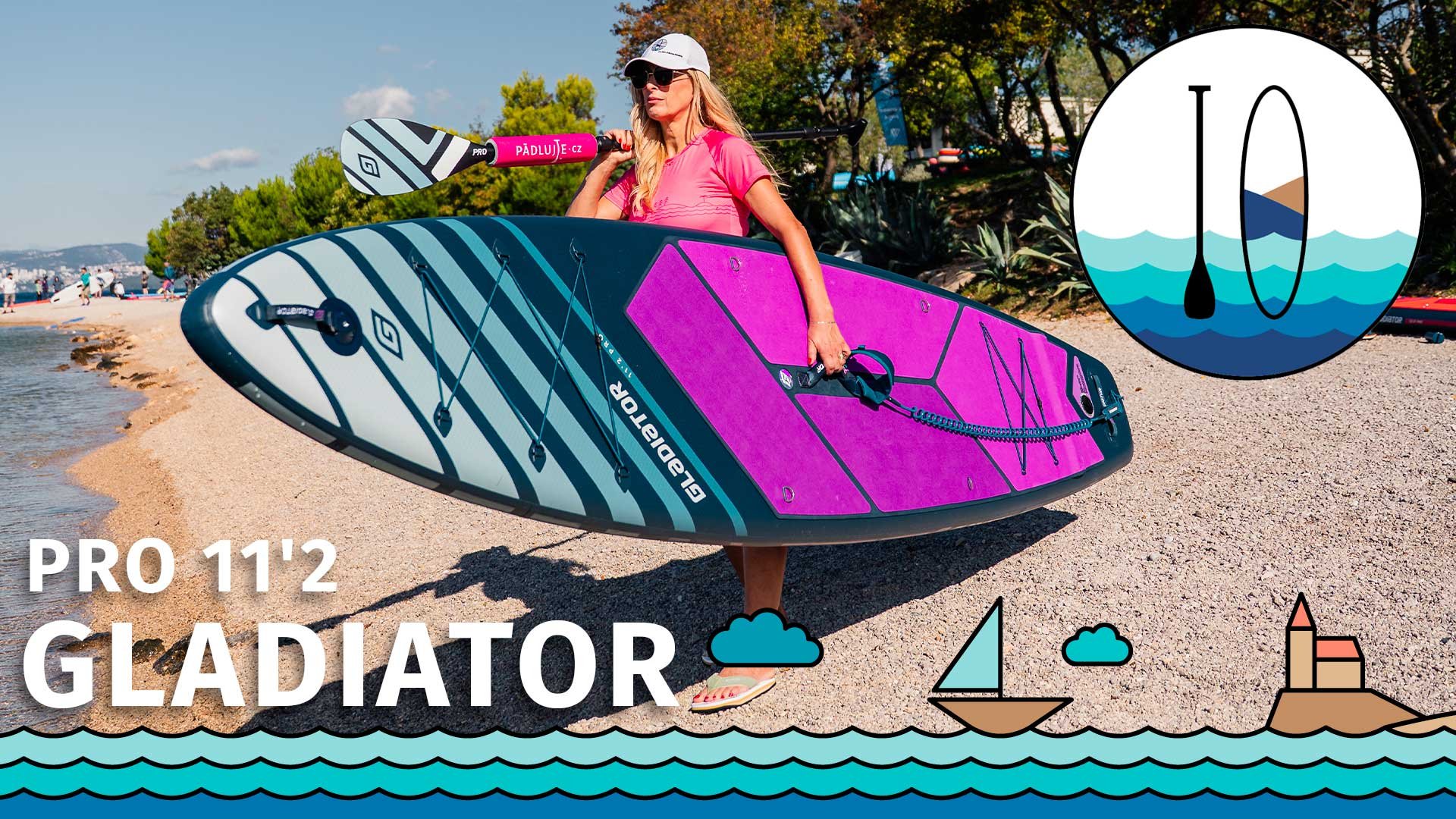 Recenze paddleboardu GLADIATOR PRO 11'2