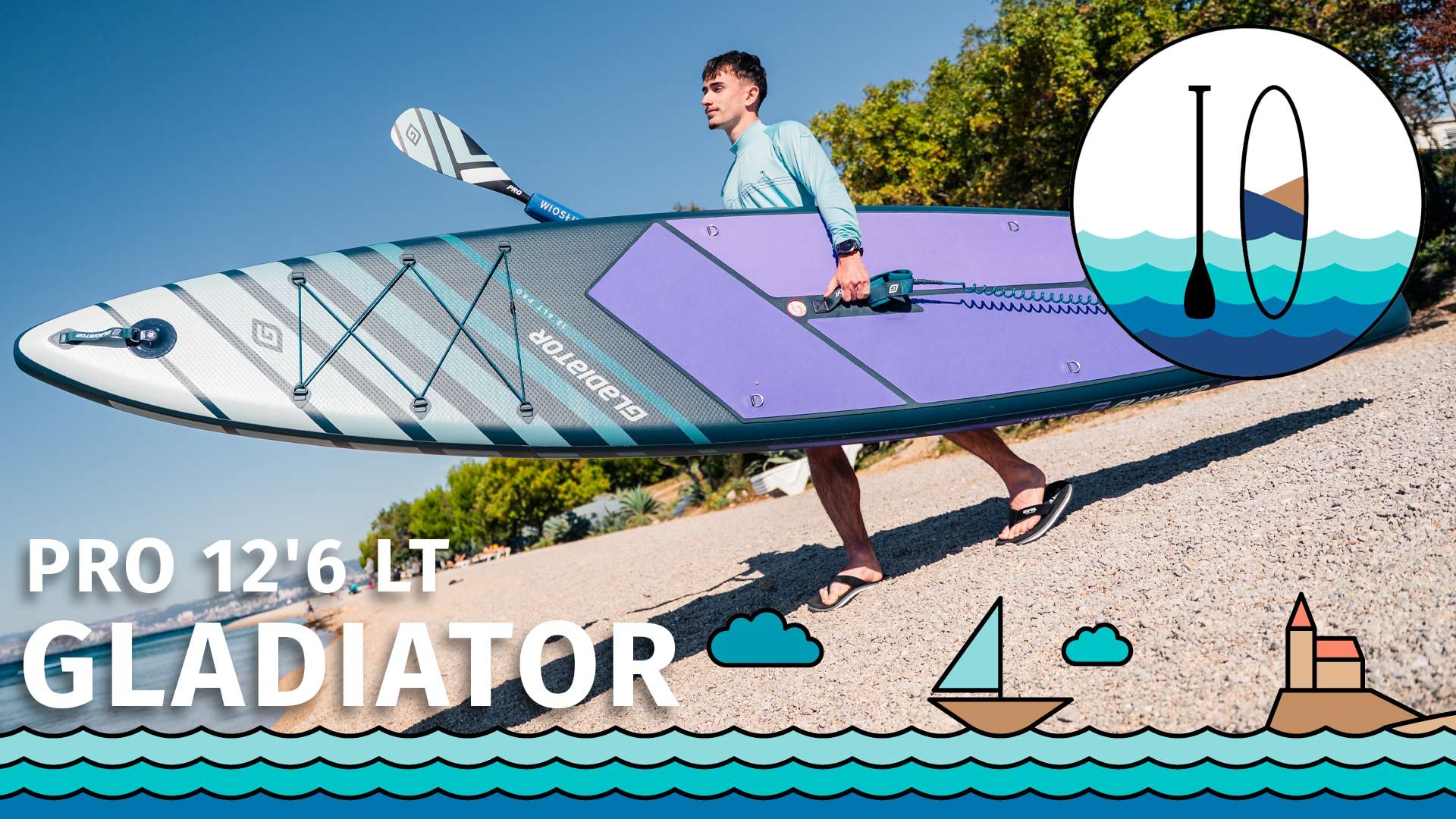 Recenze paddleboardu GLADIATOR PRO 12'6 LIGHT