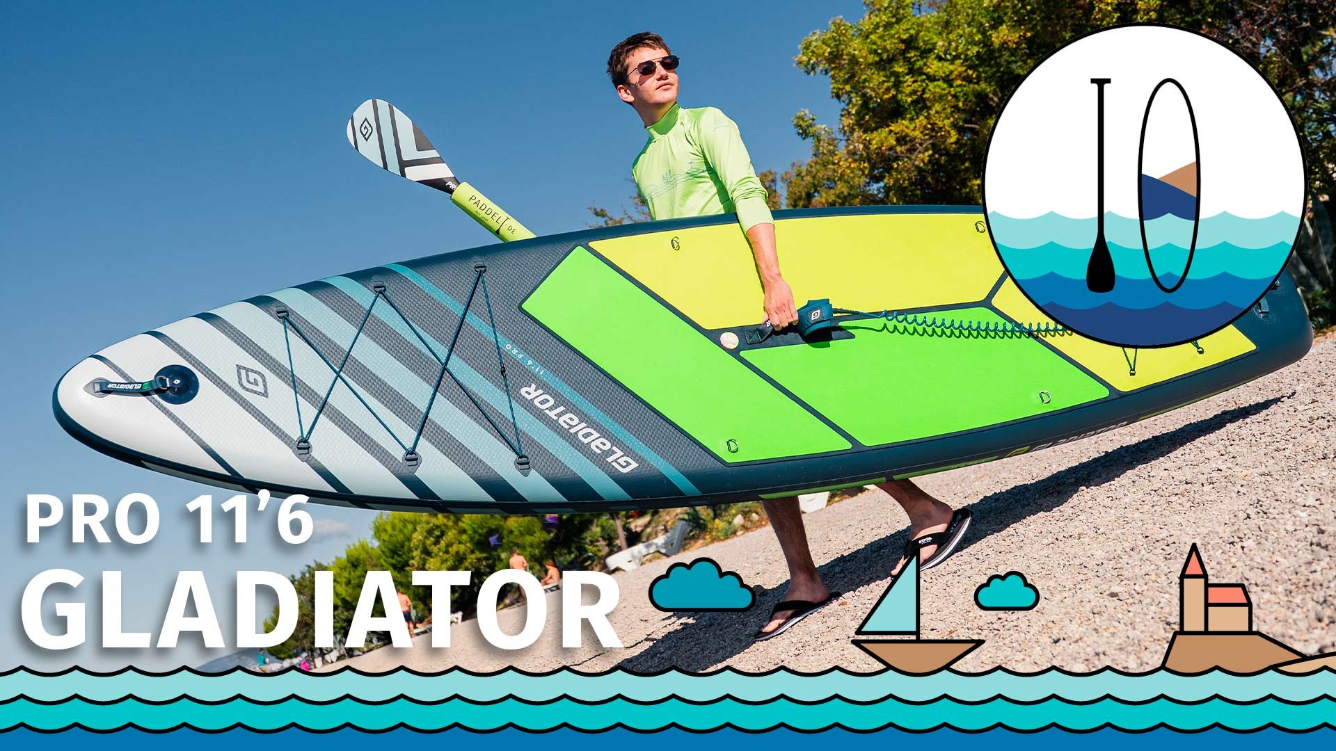 Recenze paddleboardu GLADIATOR PRO 11'6