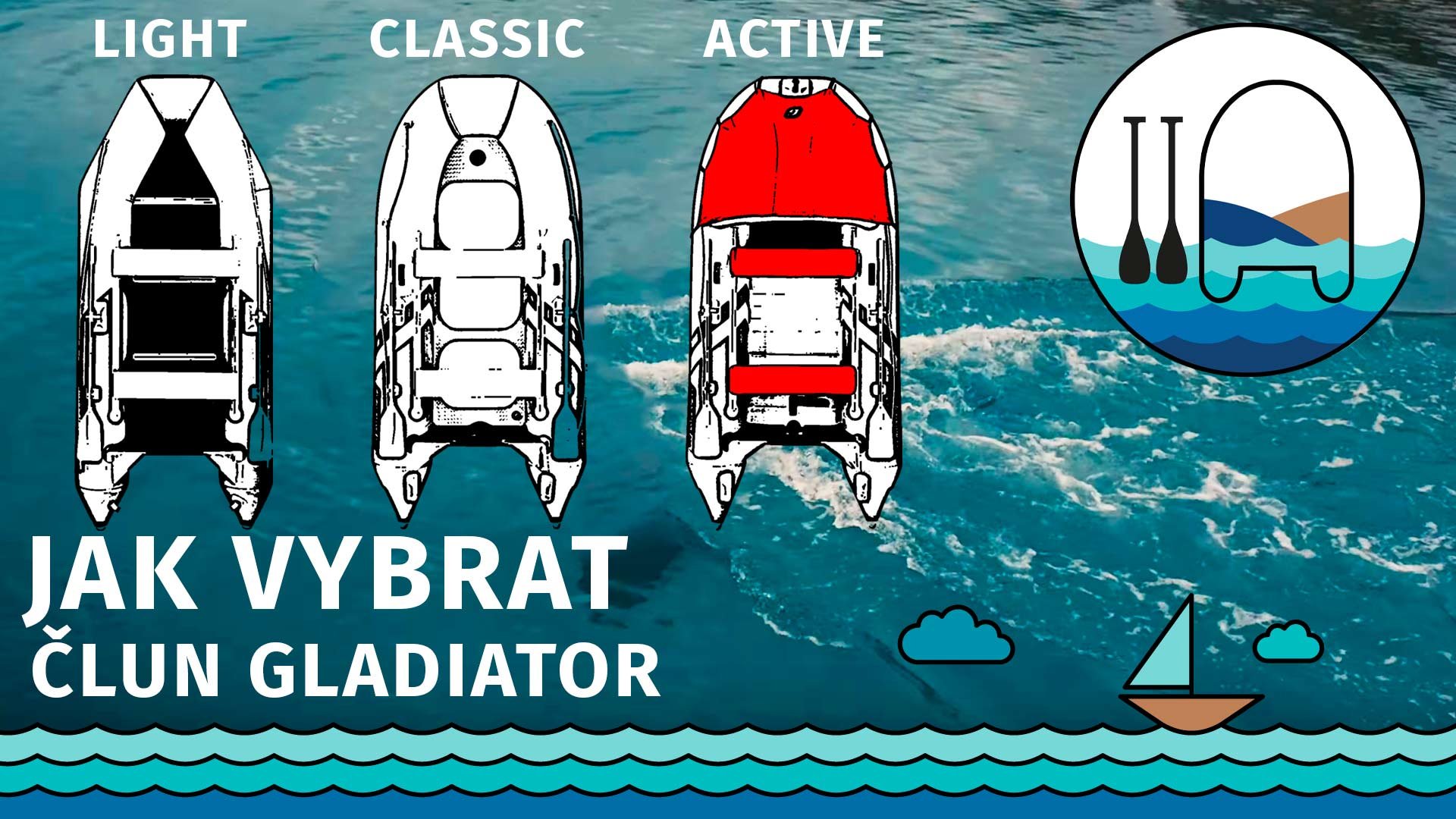 Jak vybrat člun GLADIATOR