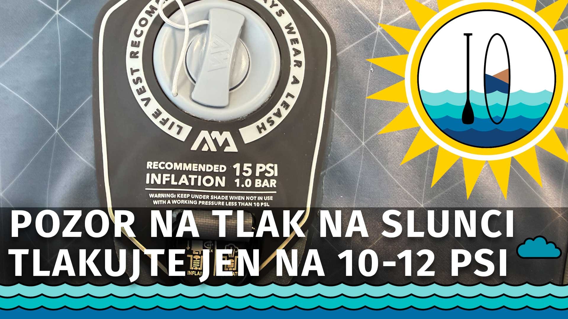 Nafukování při vysokých teplotách