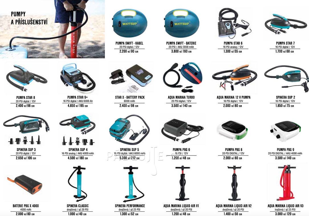 Katalog nafukovacích kajaků a kánoí ke stažení v PDF - Pádlujte.cz - Pádlujte s námi!