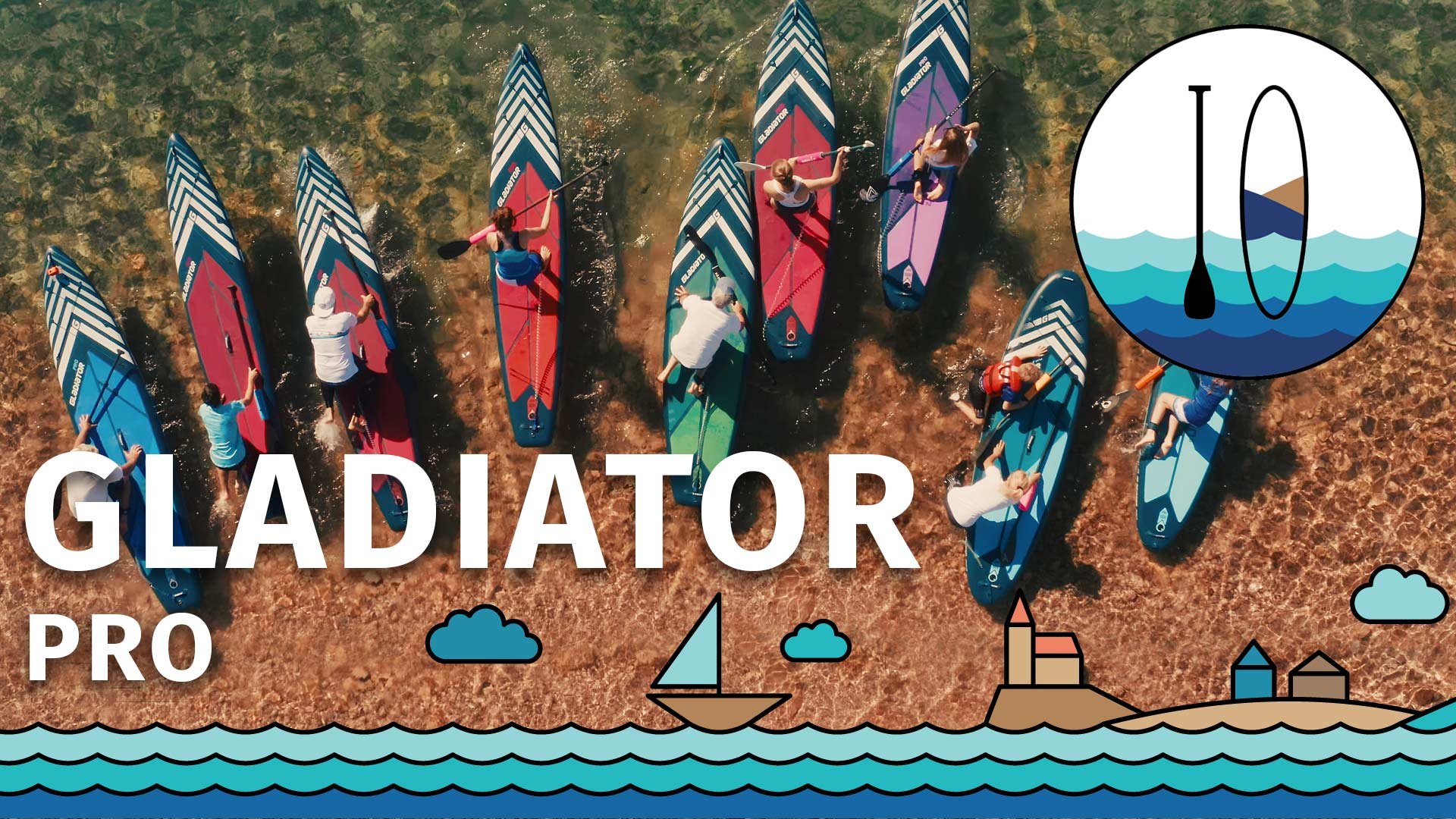 Recenze paddleboardů GLADIATOR PRO 2022/25