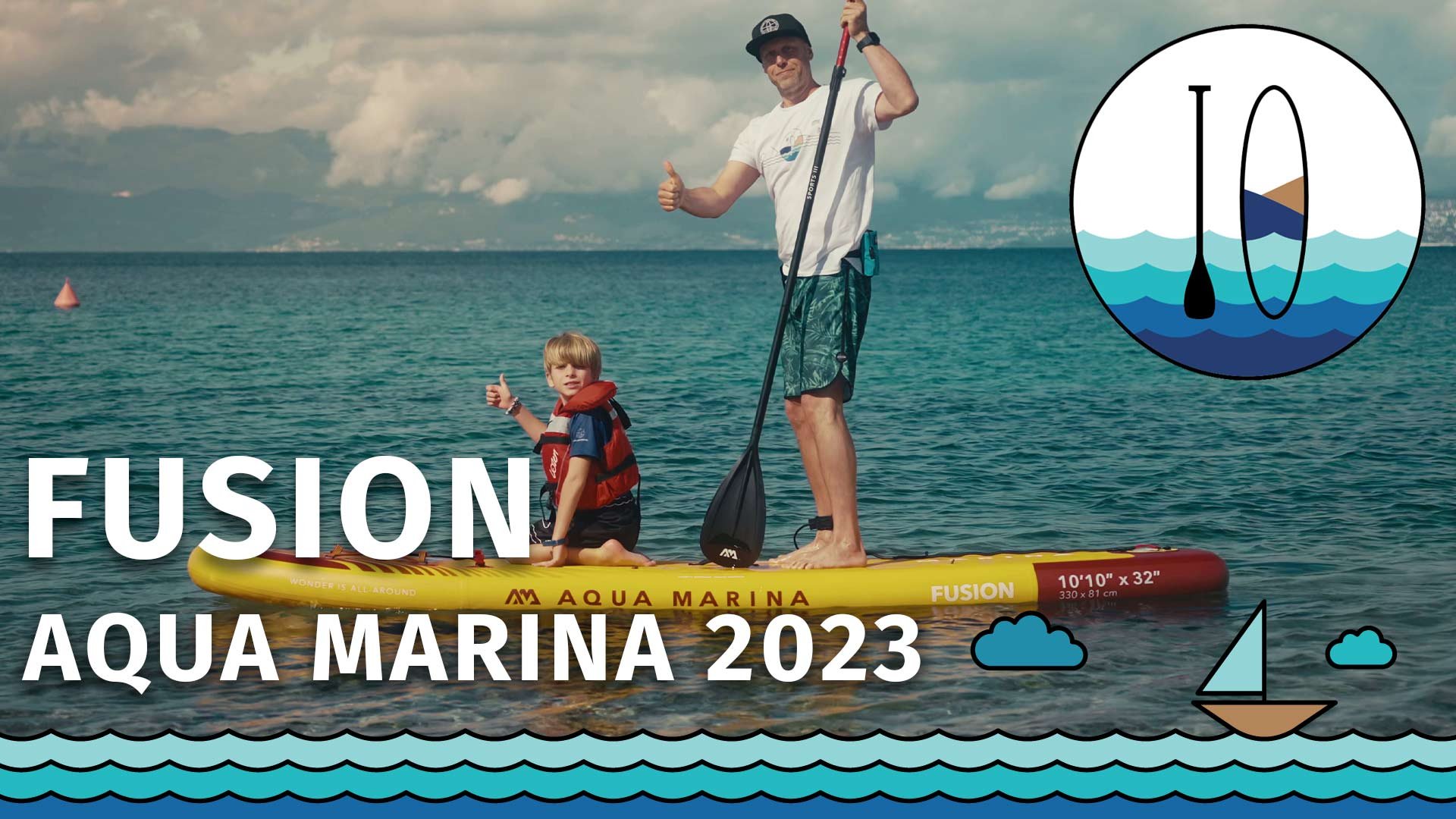 Recenze paddleboardu AQUA MARINA FUSION 2023/25