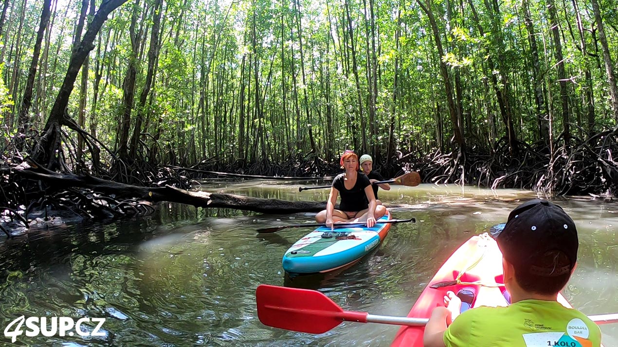 Do džungle na paddleboardu, Thajsko, Tarutao, Aquadesign 11'6 Tempo