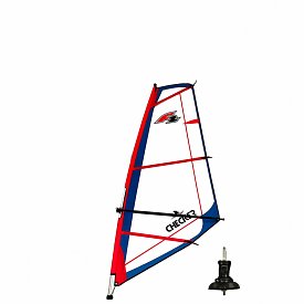 Plachta F2 CHECKER RIG včetně kloubu - oplachtění pro paddleboardy