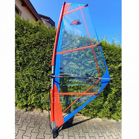 Plachta F2 CHECKER RIG včetně kloubu - oplachtění pro paddleboardy