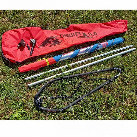 Plachta F2 CHECKER RIG včetně kloubu - oplachtění pro paddleboardy