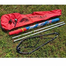 Plachta F2 CHECKER RIG včetně kloubu - oplachtění pro paddleboardy