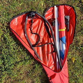 Plachta F2 CHECKER RIG včetně kloubu - oplachtění pro paddleboardy