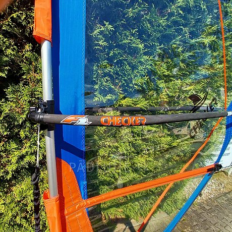 Plachta F2 CHECKER RIG včetně kloubu - oplachtění pro paddleboardy