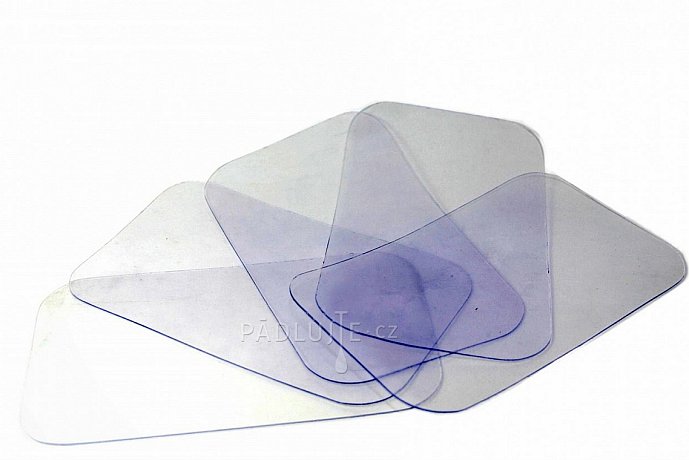 Transparentní záplaty PVC folie 0,8 mm