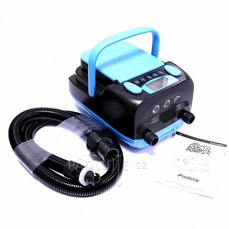 Elektrická pumpa STAR 9+ 12V s baterií do 20PSI pro paddleboardy