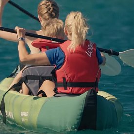 Plovací vesta LOZEN Slider červená