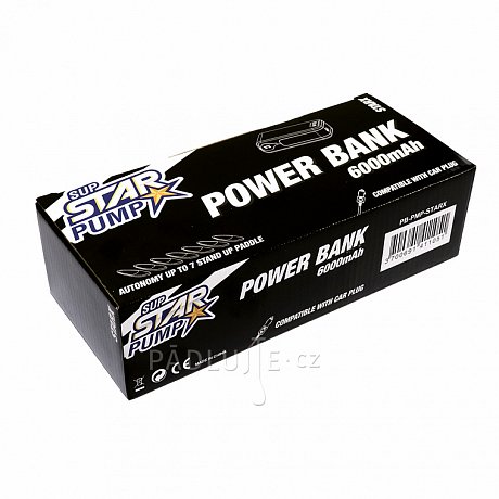 POWER BANK STAR 6000mAh pro pumpy na 12V k paddleboardům
