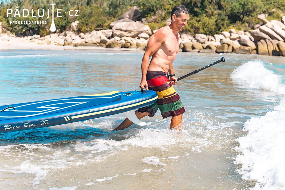 GLADIATOR PRO 10'6 s karbonovým pádlem - nafukovací paddleboard