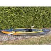 Kajak AQUA MARINA TOMAHAWK AIR-K 375 s pádlem -  jednomístný nafukovací - POUŽITÉ ZBOŽÍ