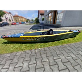 Kajak AQUA MARINA TOMAHAWK AIR-K 375 s pádlem -  jednomístný nafukovací - POUŽITÉ ZBOŽÍ