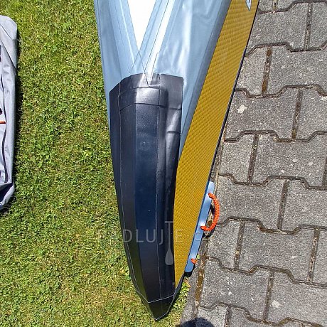 Kajak AQUA MARINA TOMAHAWK AIR-K 375 s pádlem -  jednomístný nafukovací - POUŽITÉ ZBOŽÍ