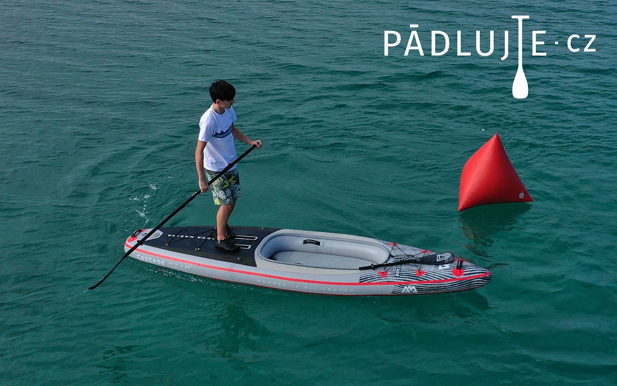AQUA MARINA nafukovací kajak i paddleboard CASCADE 