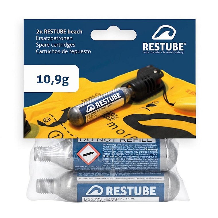 Originální náhradní kazety Restube CO2 10,9 g 2ks