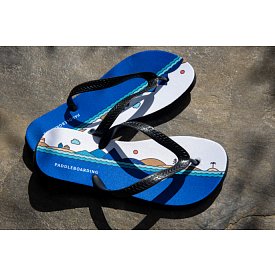 Žabky PADDLEBOARDING krajinka pantofle