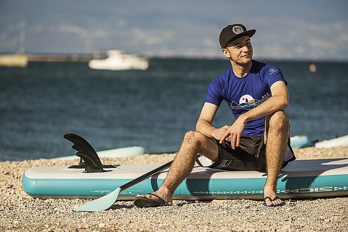 Žabky PADDLEBOARDING černé pantofle