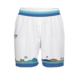 Kraťasy pánské PADDLEBOARDING WHITE volné