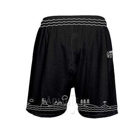 Kraťasy pánské PADDLEBOARDING BLACK volné