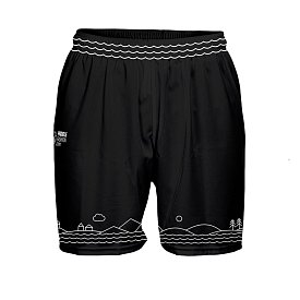 Kraťasy pánské PADDLEBOARDING BLACK volné