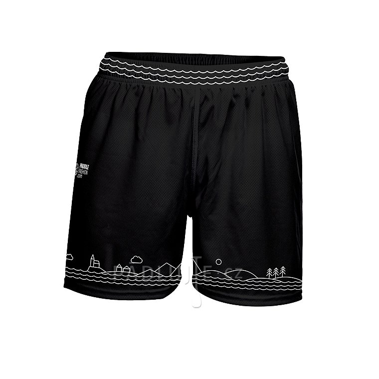 Kraťasy dámské PADDLEBOARDING BLACK volné