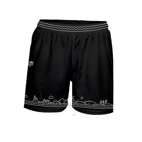 Kraťasy dámské PADDLEBOARDING BLACK volné