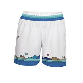 Kraťasy dámské PADDLEBOARDING WHITE volné