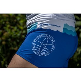 Kraťasy dámské elastické PADDLEBOARDING BLUE