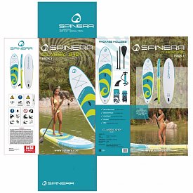 Paddleboard SPINERA SUP CLASSIC 9'10 - nafukovací