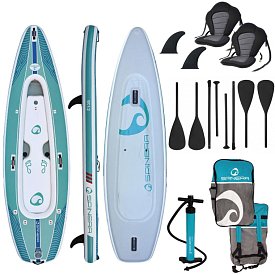 SPINERA SUPKAYAK SK12, 12'0 - dvojmístný nafukovací paddleboard i kajak